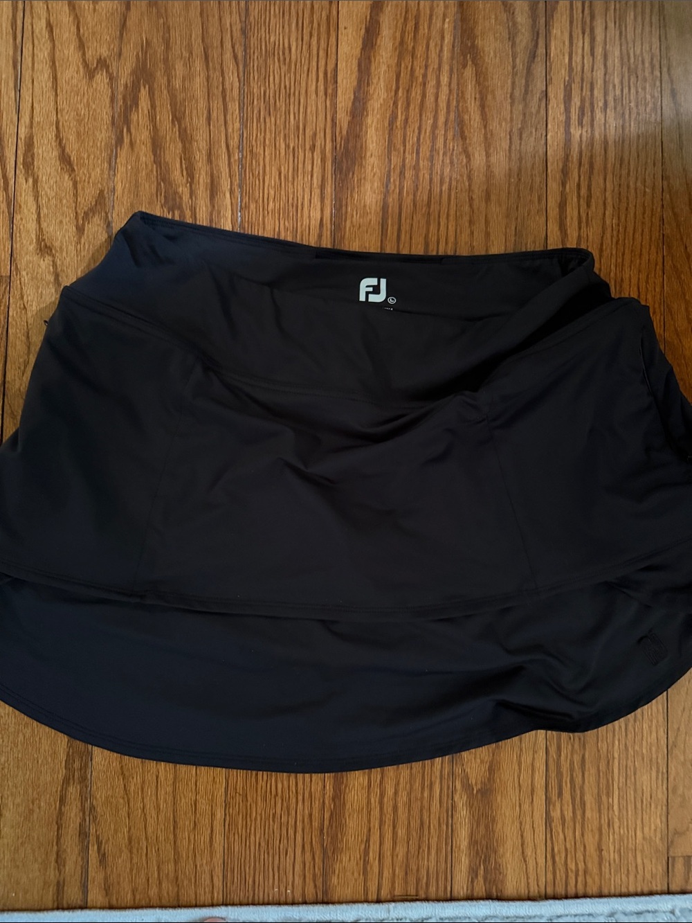 FootJoy Black Performance Layered Golf Skort. Size Large. Never worn.